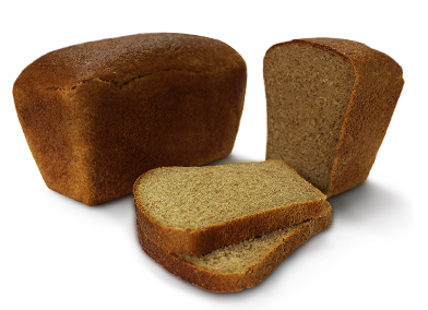 Хліб житньо-пшеничний формовий (житнє обдирне і пшеничне борошно 1-го сорту), нарізаний, 1 кг